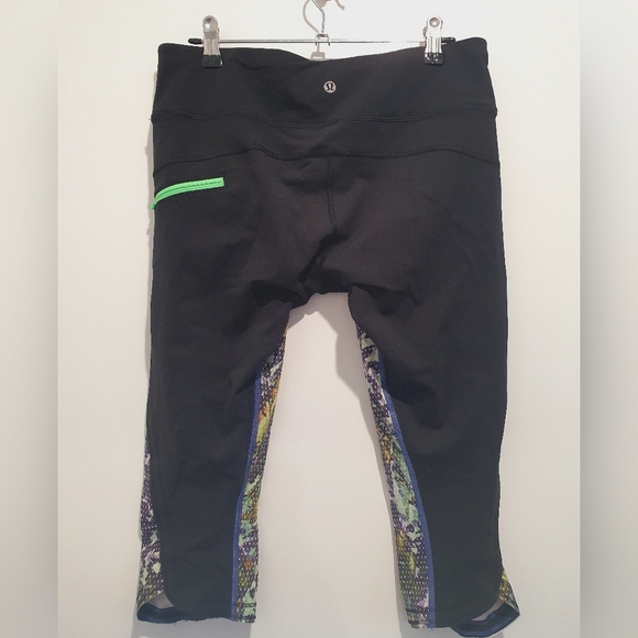 Lululemon athletica size 8 crop leggings - Picture 4 of 6